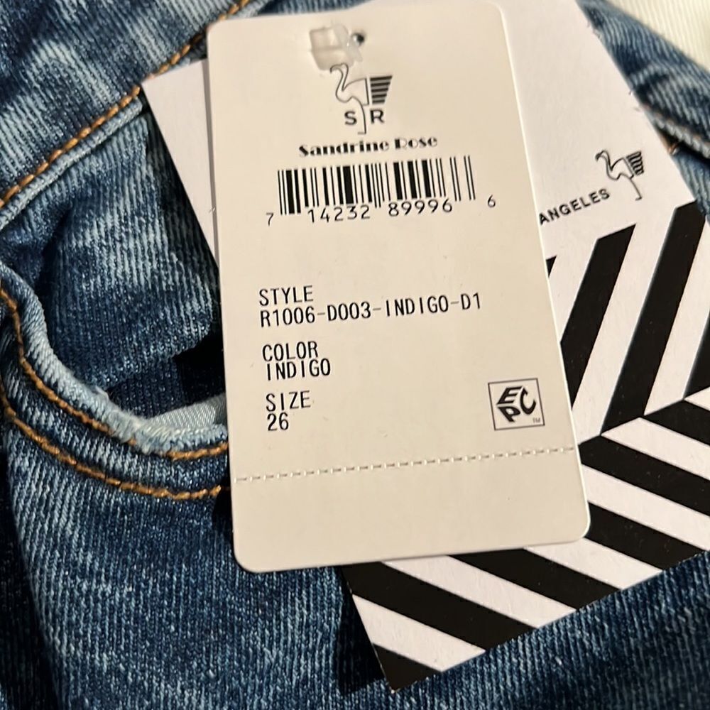 Sandrine Rose 80’s Wash Jeans Size 26 -9 - Picture 3 of 5